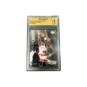 UPPER DECK 1998 Year Michael Jordan Star Card Black Diamond Collection For Rebounding Battles Graded Cards 1 Pc