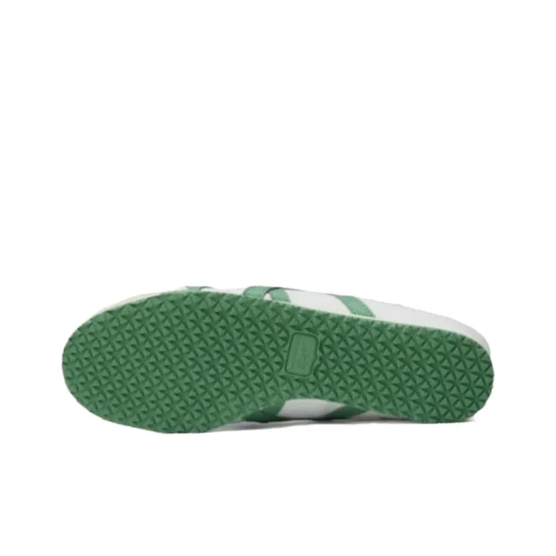 Onitsuka Tiger MEXICO 66 Anti Slip Wear Resistant Low Top Casual Shoes Unisex White Green-4