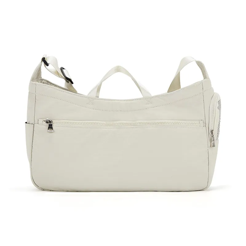 JEANSWEST Fabric One Shoulder Handbag Unisex Multicolor-4