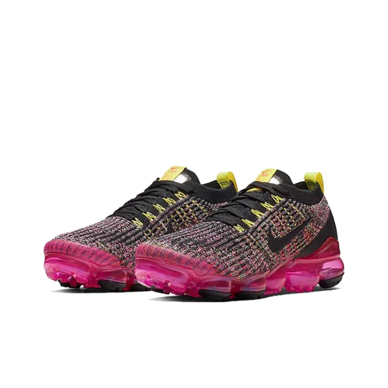 Nike Air VaporMax Flyknit 3 Black Pink Blast Women's-2