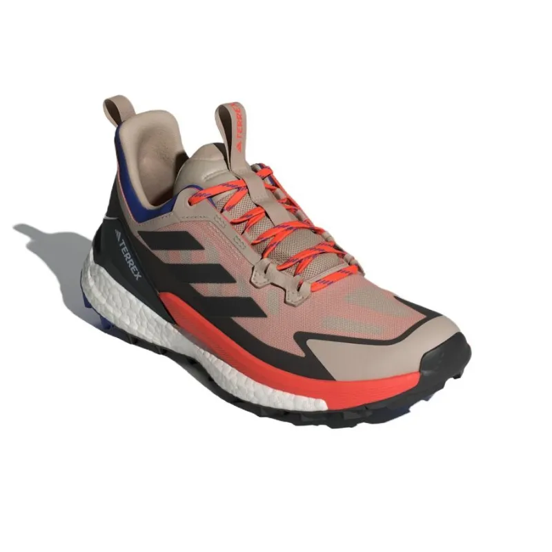 Adidas Terrex Free Hiker 2.0 Low Wonder Beige Black Semi Impact Orange Purple-2