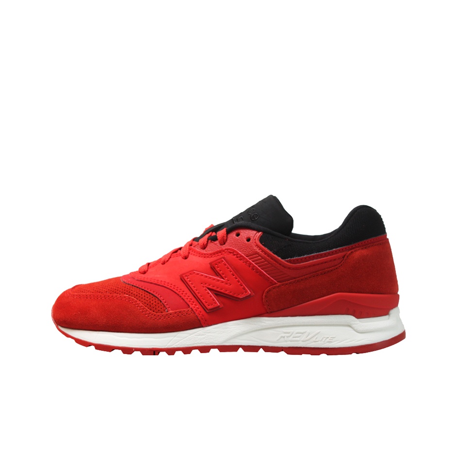 New Balance NB 997 Running Shoes Unisex Low Top Red POIZON