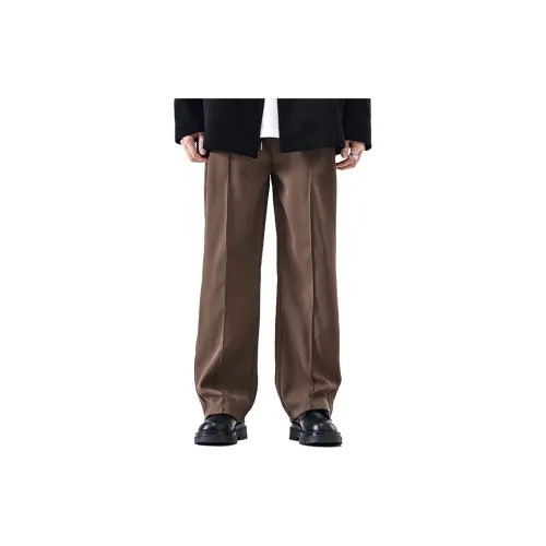 GTRG Casual Pants Unisex Brown