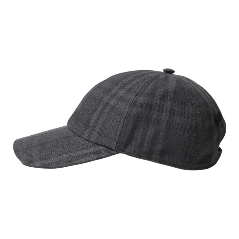 Burberry Cotton Baseball Caps Women's Gray-1