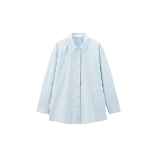 LEDIN Shirts Women's Aqua Blue