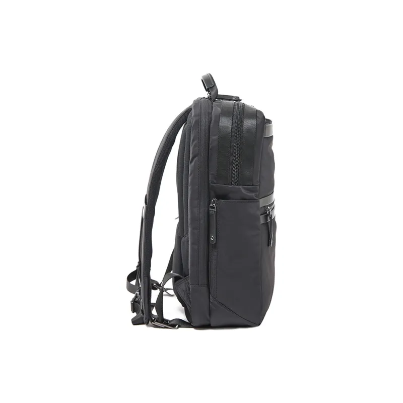 ECHOLAC Fabric Backpack Regular Men's Black-2