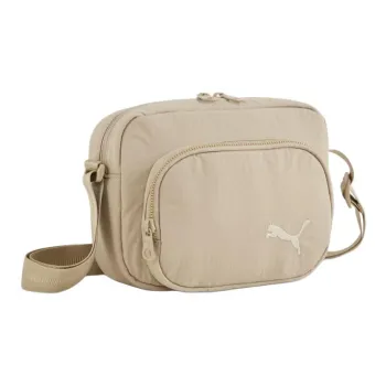 PUMA Polyamide Blended With Polyester Shoulder Bag, Crossbody Bag Unisex Beige