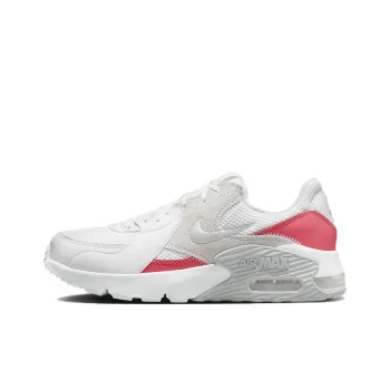 Nike Air Max Excee Anti Slip Wear Resistant Low Top Casual Running Shoes Women's White Red