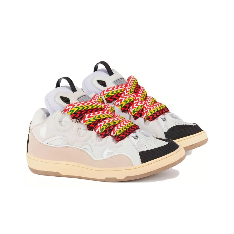 Lanvin Leather Curb Vintage White Multi-3