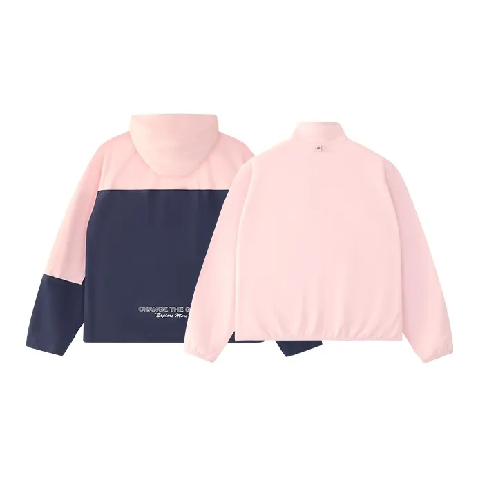 FILA FUSION Jacket Unisex Leather Mud Pink-1