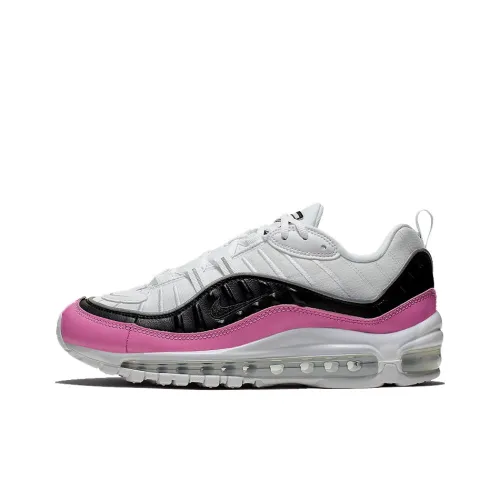 Nike Air Max 98 SE White Black China Rose Women's