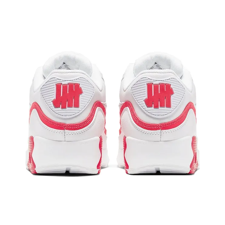 Nike Air Max 90 Undefeated White Solar Red-3