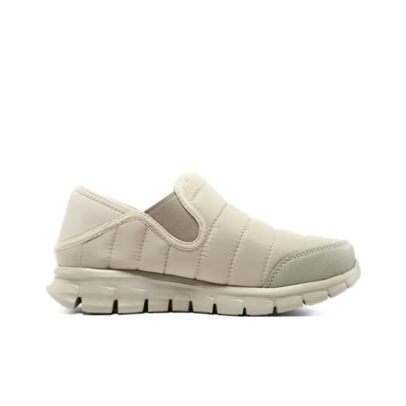 Skechers Synergy Cushioning Wear Resistant Low Top Sports Casual Shoes Women's Beige-1