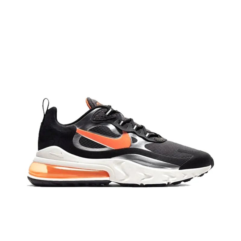 Nike Air Max 270 React Black Total Orange-1