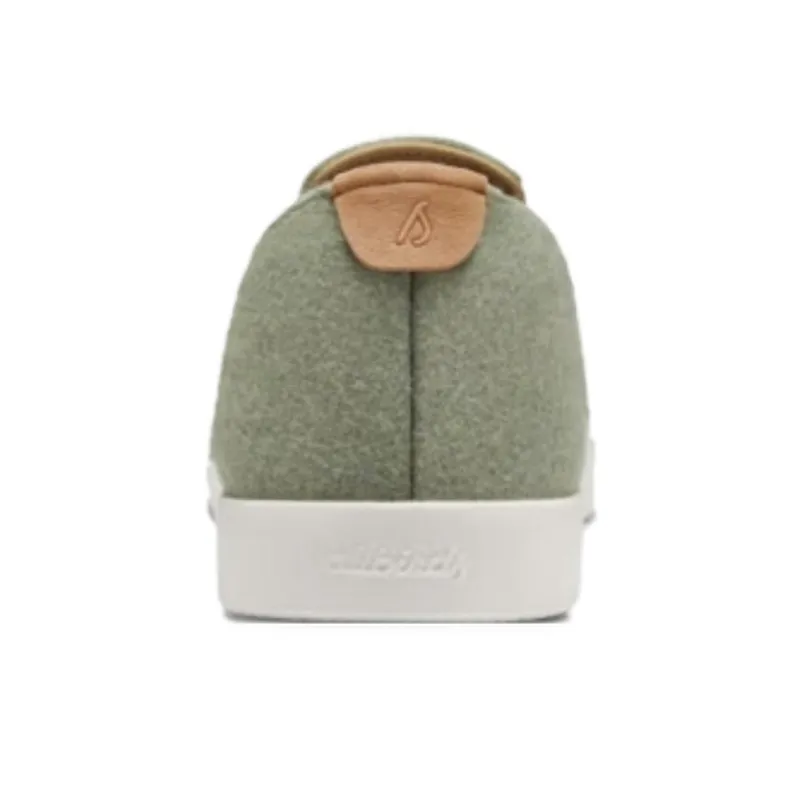 Allbirds Wool Lounger Slip-Resistant Low-Top Skateboard Shoes Men's Light Pine Green-3