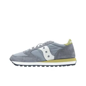 Saucony Jazz Anti-Slip Wear-Resistant Low-Top Sole Technology Sprint Retro Running Shoes Men's Gray 2
