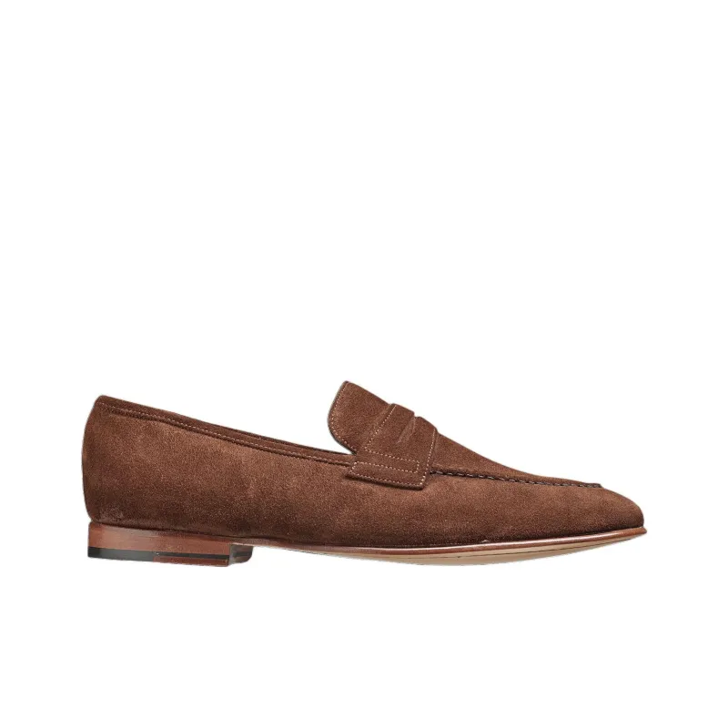 BARKER Ledley Loafers Men's Dark Brown-1
