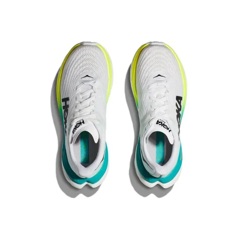 HOKA ONE ONE Mach 5 White Blue Glass-4