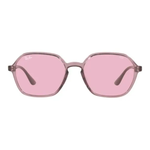 RayBan Metal Plastic Square Sunglasses Unisex Brown