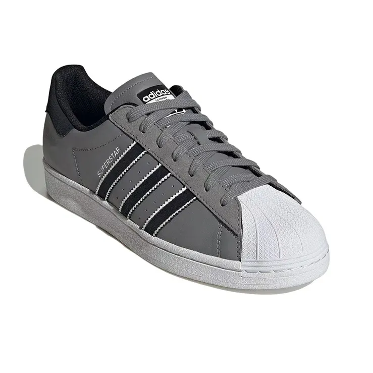 Adidas Originals Superstar Shoes 'Grey Three'-2