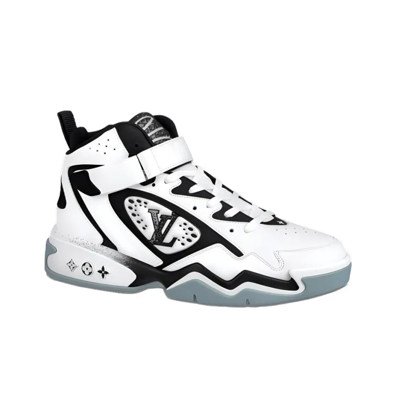 LOUIS VUITTON Lv Trainer 2 Sneakers 'White Black Grey'-1