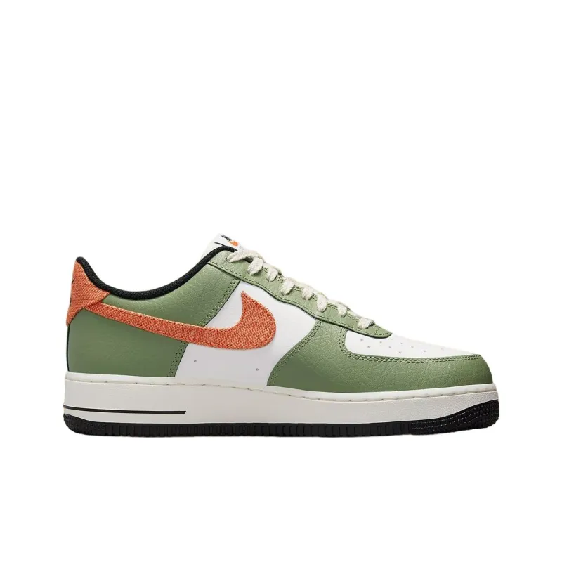 Nike Air Force 1 Low '07 Oil Green Orange-1