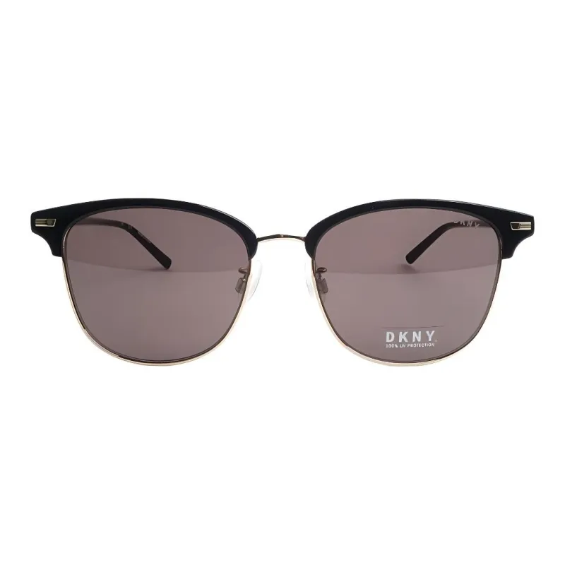 DKNY Oval Sunglasses Unisex Black-1