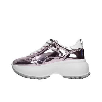 HOGAN Maxi I Active Abrasion Resistant Low Top Sports Casual Shoes Women's Pink