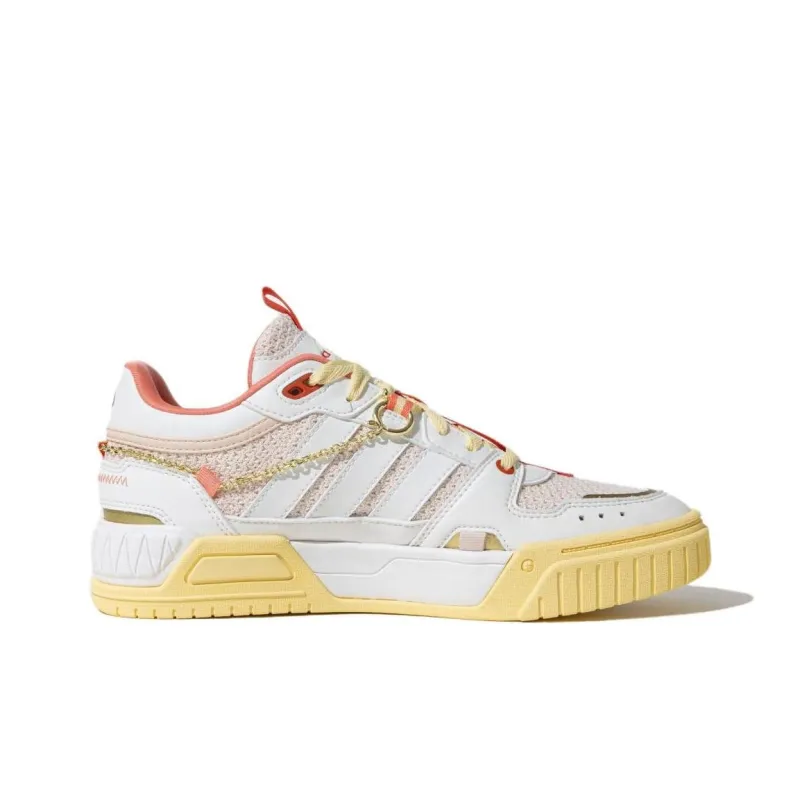 Adidas Neo D PAD W Basketball Shoes 'White Pink' Women's-1
