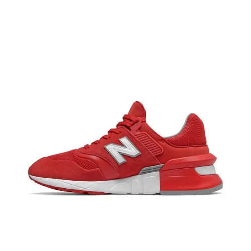 New Balance NB 997S Running Shoes Unisex Mid-Top Large Red/White