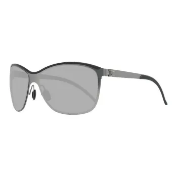 Mercedes-Benz Metal Irregular Shape Sunglasses Men's Silver