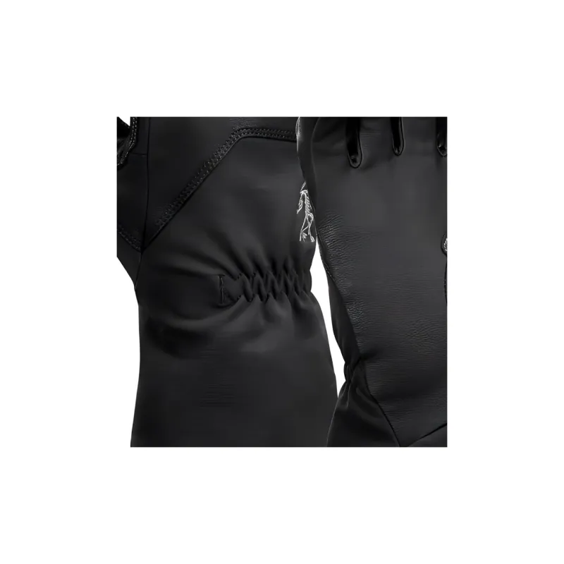 Arcteryx Goatskin Gloves Unisex Black-2