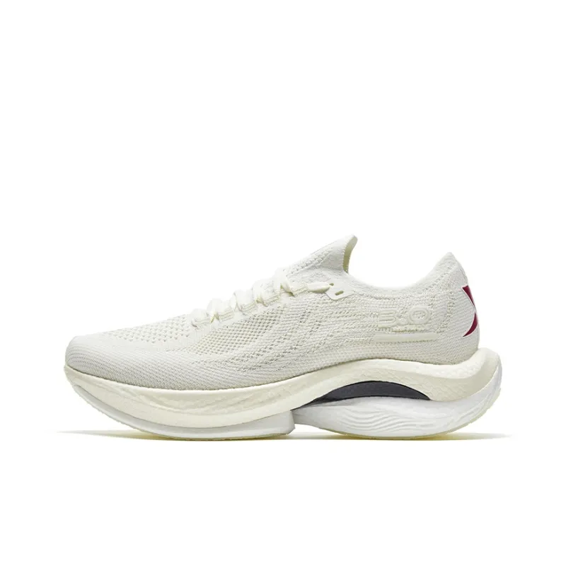 XTEP 160X 3.0 Anti Slip Wear Resistant Low Top Running Shoes Men's White-0