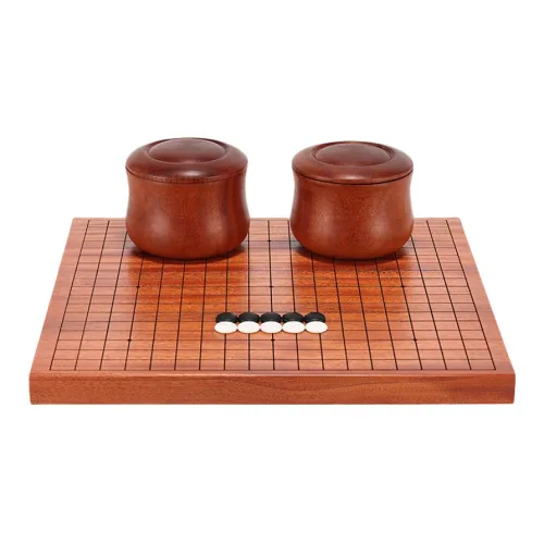 Imono Go Five In A Row Board Set Cloud Stone Chess Pieces Beginner Wooden Chinese Chess 3 in 1 Board Games