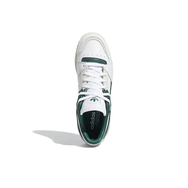 Forum Adidas Originals Luxe Low 'White Collegiate Green'-4