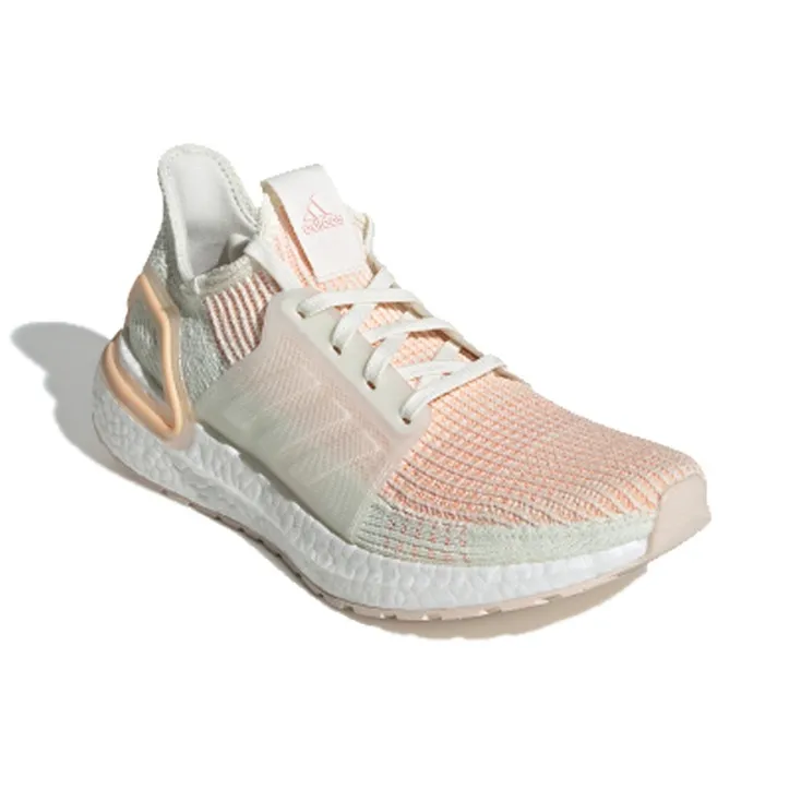 Adidas Ultra Boost 19 Off White Glow Orange Women's-2