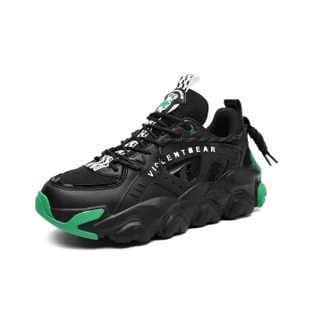 Violentbear Slip Resistant Low Top Chunky Sneakers Unisex B1010