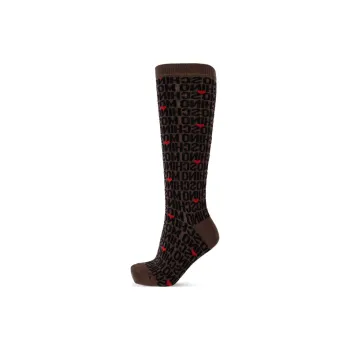 MOSCHINO Mid-Calf Socks Men's 1 Pack Black