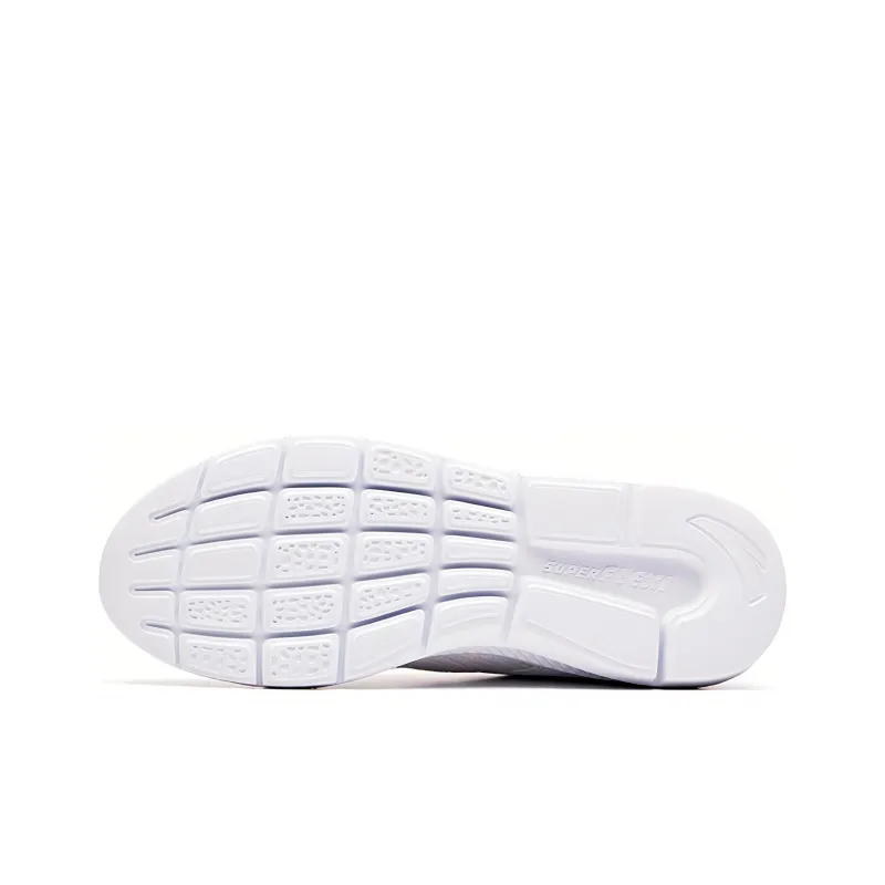 Anta Cushioned Slip Resistant Abrasion Resistant Low Top Running Shoes Men's Space Gray-4