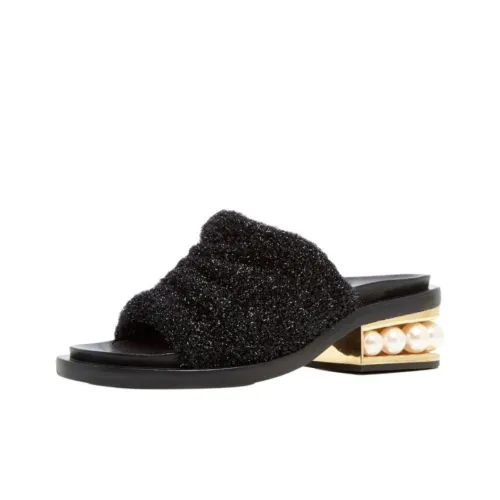 NICHOLAS KIRKWOOD Slide Slippers Women's Black