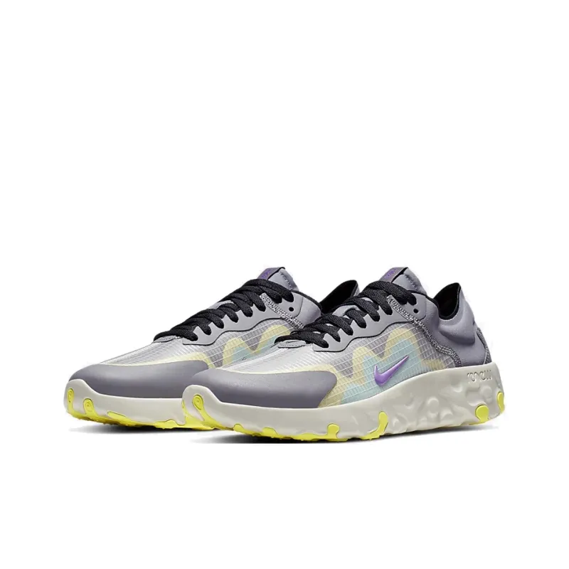 Nike Renew Lucent 'Gunsmoke Dynamic Yellow'-2