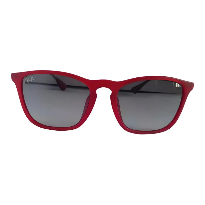 RayBan Rectangular Sunglasses Unisex Red-1