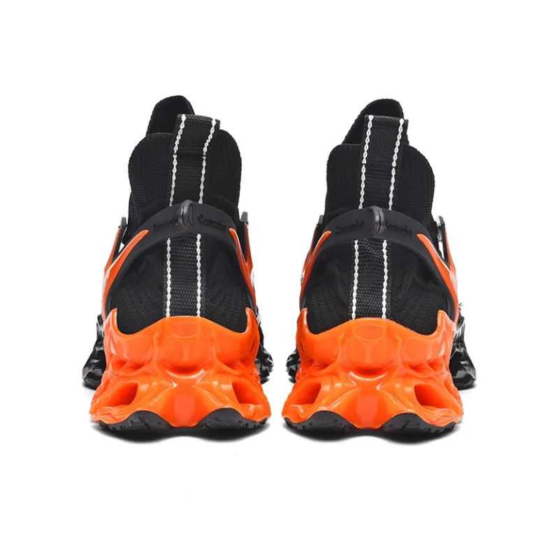 Comanier Cushioning And Breathable Mid Top Casual City Commute Sprint Long Distance Running Shoes Unisex-3