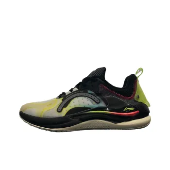 LiNing Spark 3 Cushioning Anti Slip And Wear Resistant Low Top Casual Shoes Men's Black
