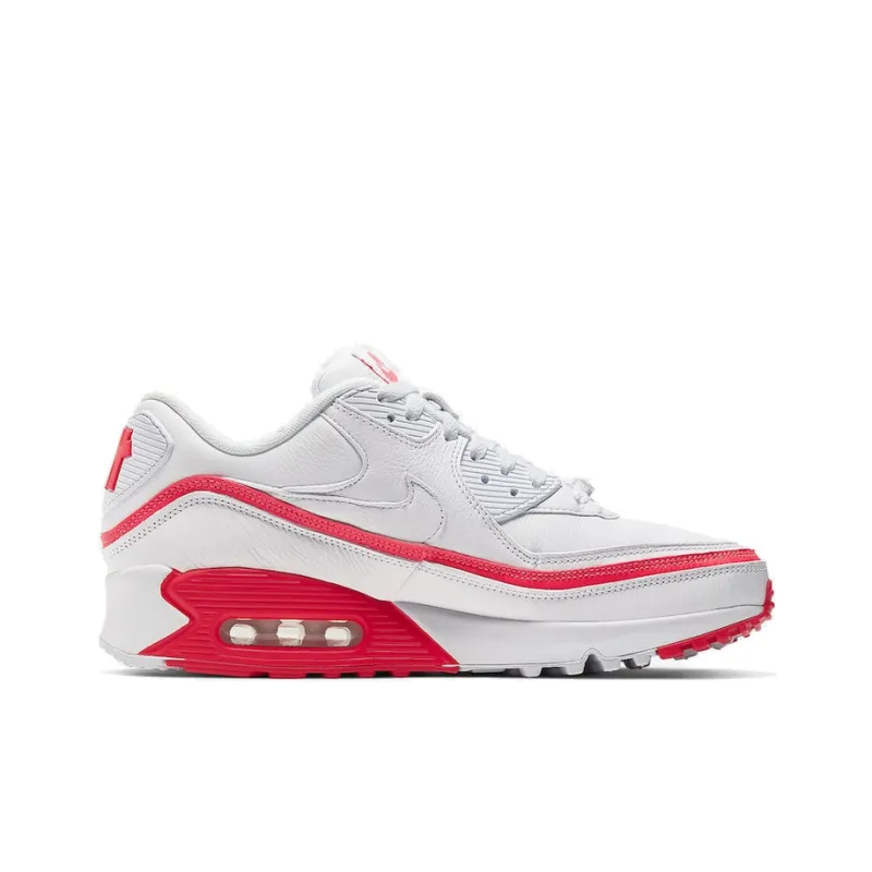 Nike Air Max 90 Undefeated White Solar Red-1