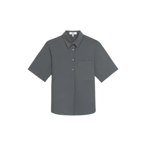 THEORY Shirts Women's Fir Wood Gray