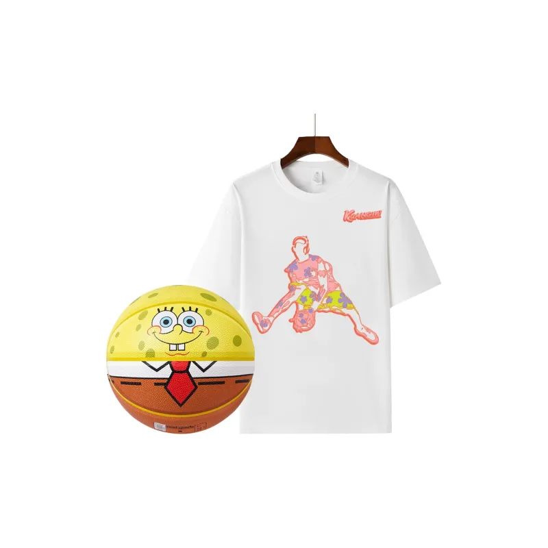 Kuangmi SpongeBob SquarePants Collection PU Basketball Size 7/6 Size Training-54