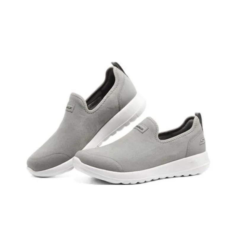 Skechers GO WALK Ma Anti Slip And Wear Resistant Breathable Low Top Casual Shoes Men's Charcoal Gray-2