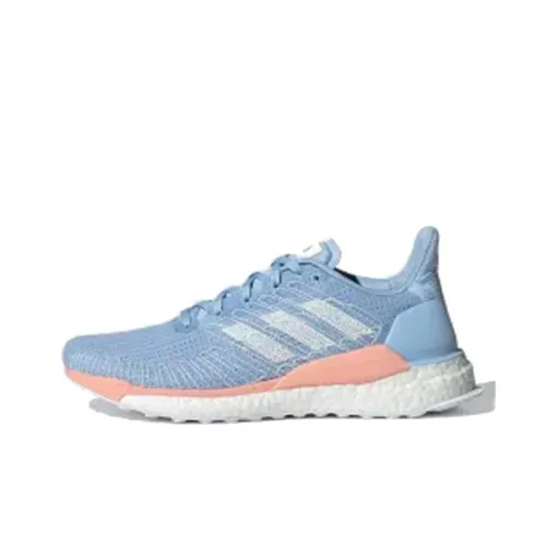 Adidas Solarboost 19 Running Shoes Women's Low-Top Light Blue