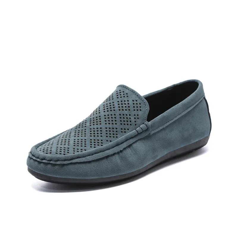 ZULISHI Loafers Men Khaki/Blue-5